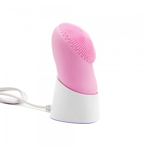 silicone skincare facial massage brush custom logo