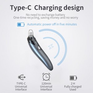 ultrasonic blackhead skin instrument suction blackhead remover