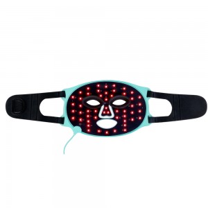 LED Infrared Light Therapy Mask Microcurrent Collagen Photon Silicone Mask