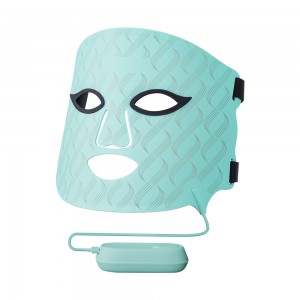 LED Infrared Light Therapy Mask Microcurrent Collagen Photon Silicone Mask