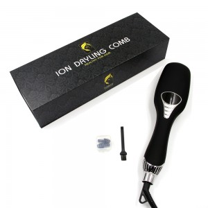 2 In 1 Electric Straightener Hair Combs Hair Dryer Brush